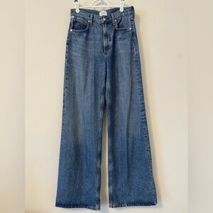Citizens Of Humanity Paloma Baggy High Rise Wide Leg Jeans in Siesta